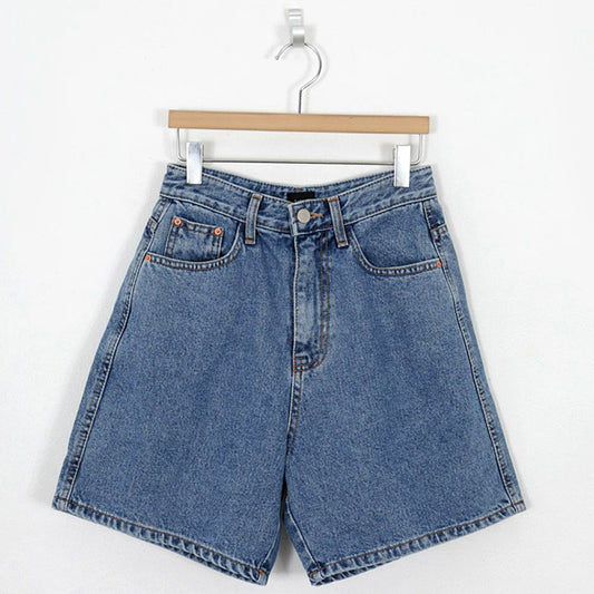 Slim Denim Shorts