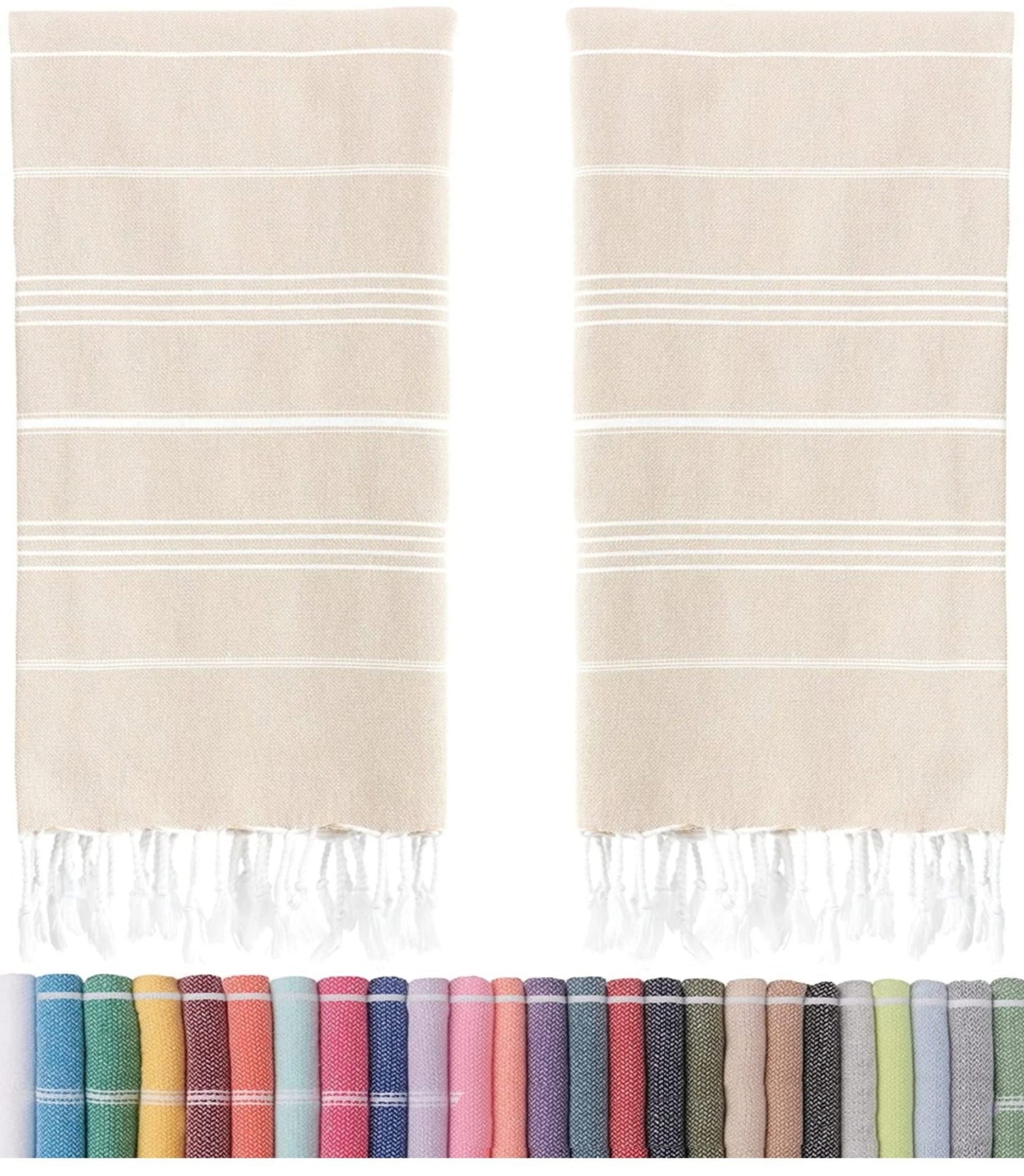 Non-stick Sand Tassel Beach Towel